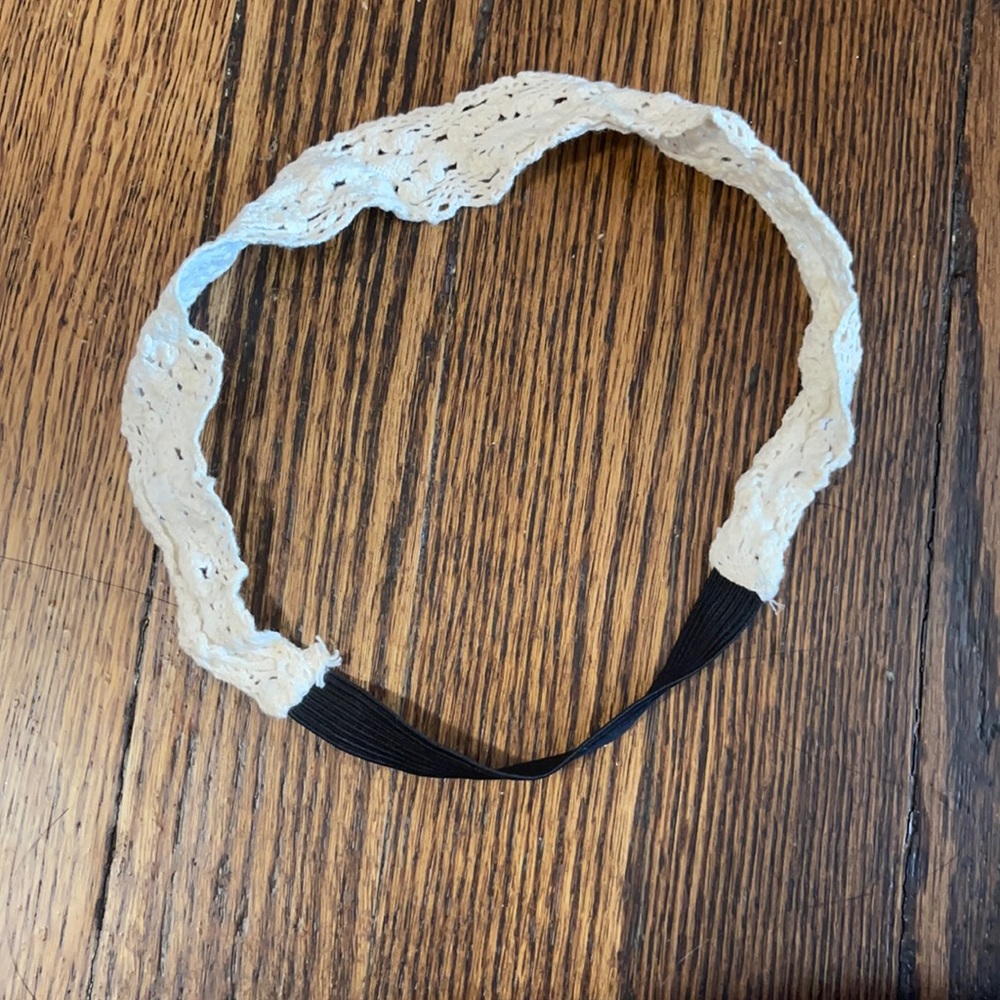 White headband